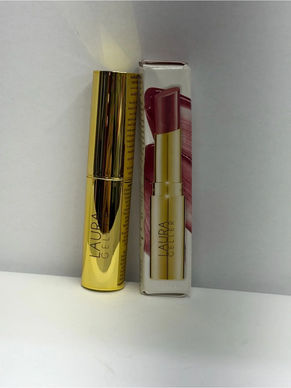 Laura Geller Jelly Balm Hydrating Lip Color Plum Happy 0.11 oz Full Size